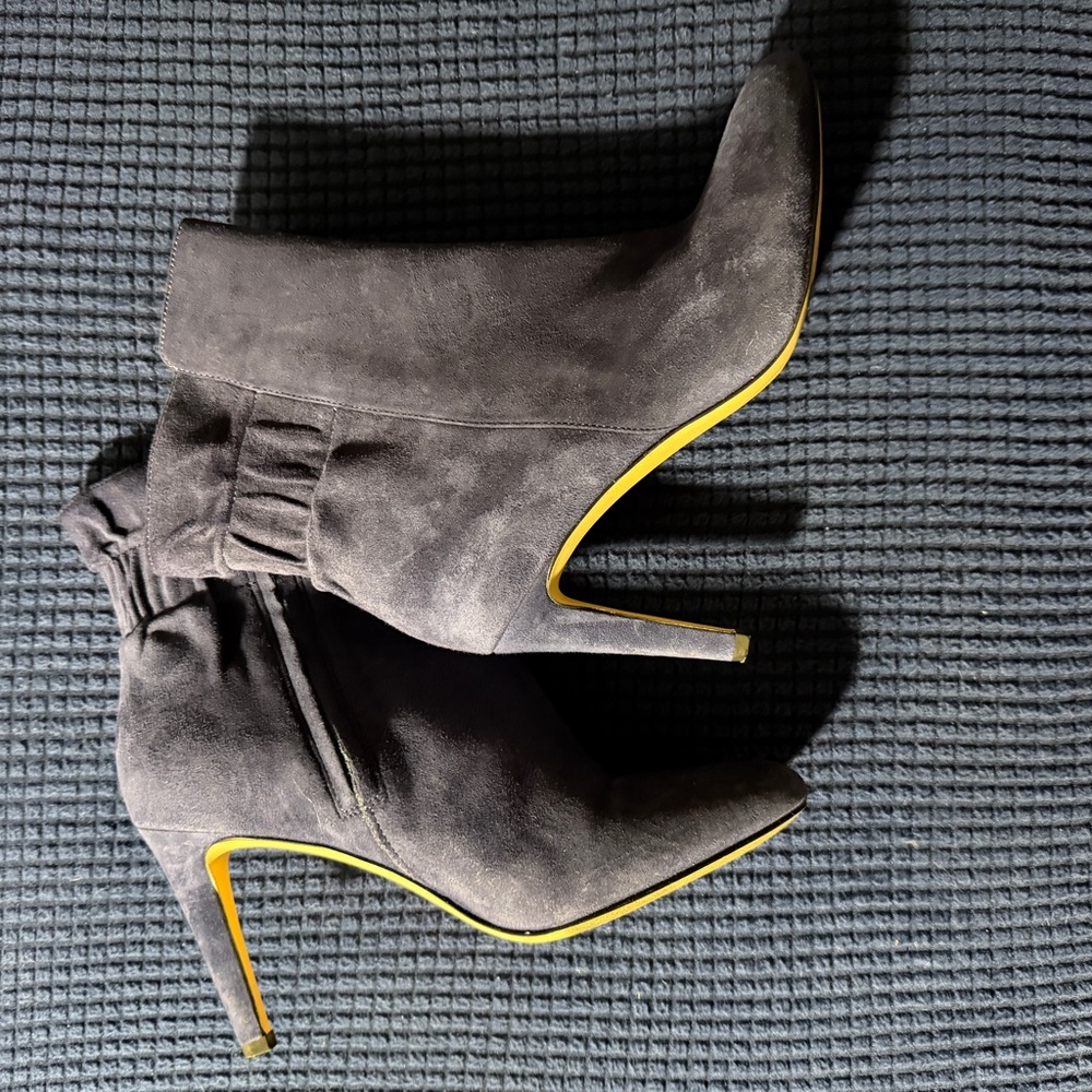 Navy Heeled Boots by Nine West